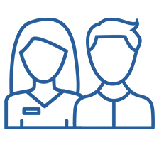 Male and female nurse Male and female nurse